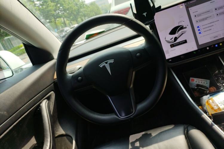 Used Tesla Model 3 2019 Standard Range Rear-Wheel Drive Upgraded Version (60 kWh) Steering Wheel