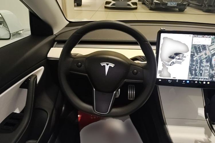 Used Tesla Model 3 2019 Performance High-Performance All-Wheel-Drive Version Steering Wheel