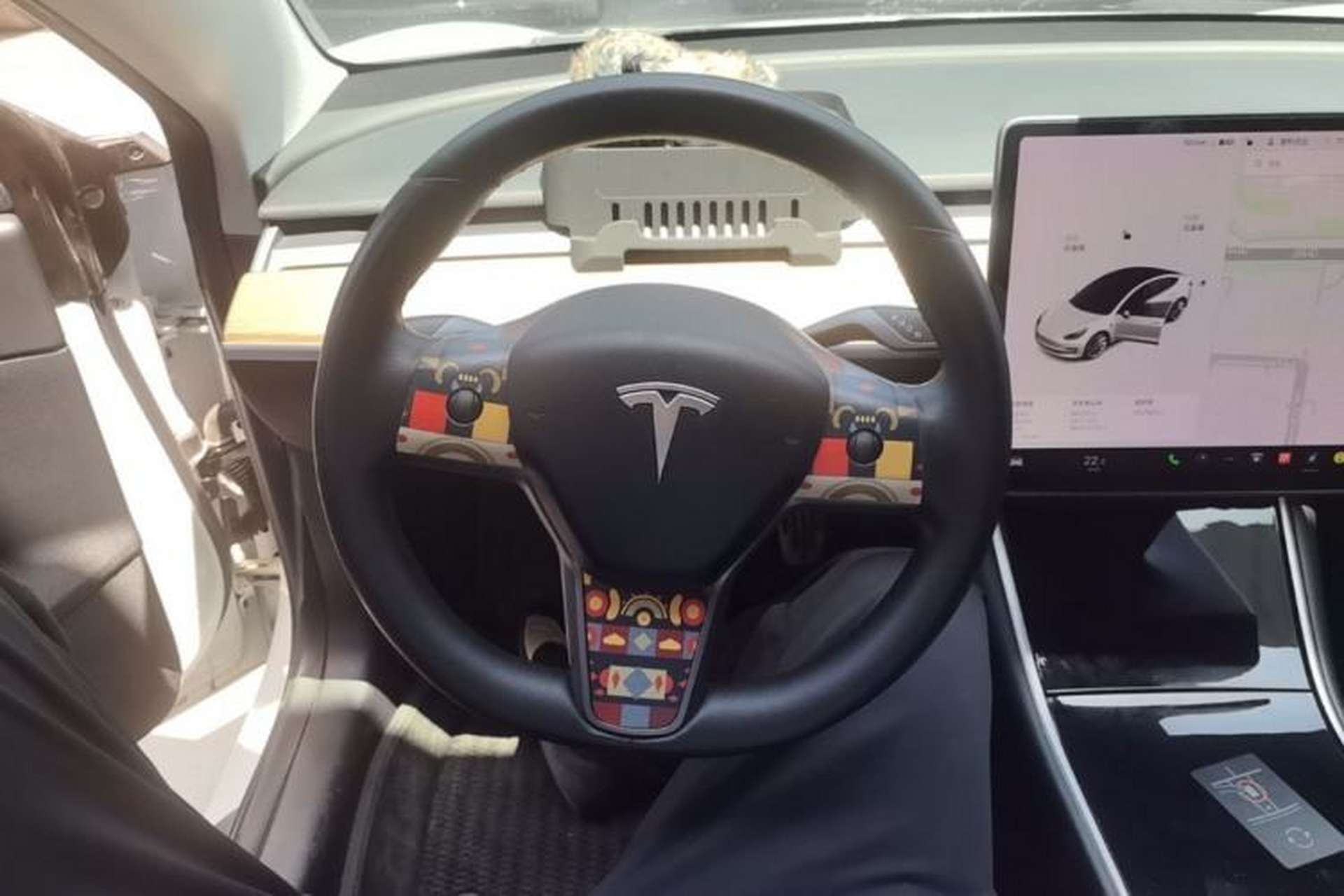 Used Tesla Model 3 2019 Standard Range Rear-Drive Upgraded Version Steering Wheel