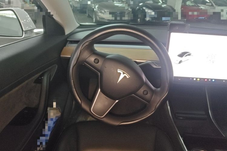 Used Tesla Model 3 2019 Standard Range Rear-Wheel Drive Upgraded Version (52 kWh) Steering Wheel