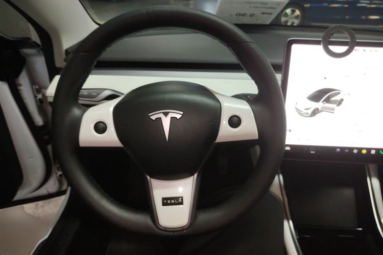 Used Tesla Model 3 2019 Standard Range Rear-Wheel Drive Upgraded Version (60 kWh) Steering Wheel