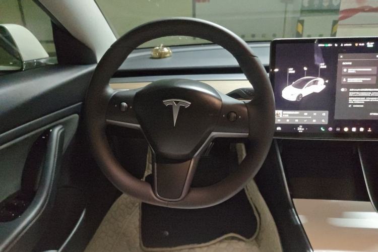 Used Tesla Model 3 2019 Long-Range Rear-Wheel-Drive Version Steering Wheel