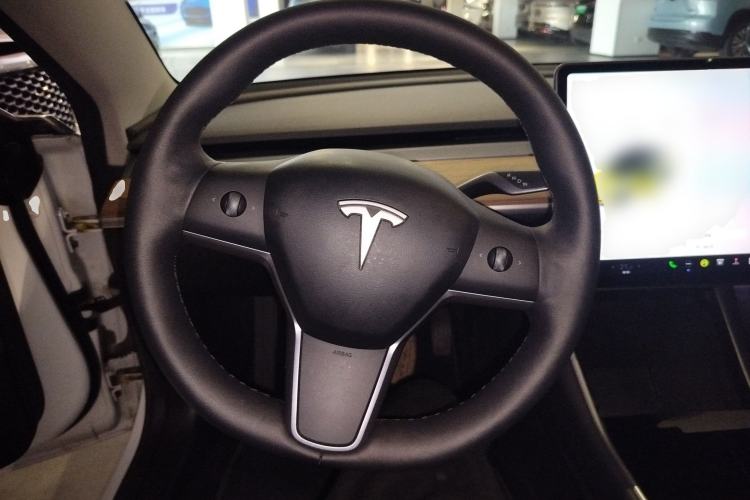 Used Tesla Model 3 2019 Long-Range Rear-Wheel-Drive Version Steering Wheel