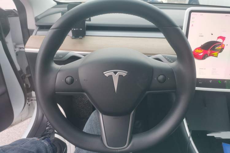 Used Tesla Model 3 2019 Standard Range Rear-Wheel Drive Upgraded Version (60 kWh) Steering Wheel