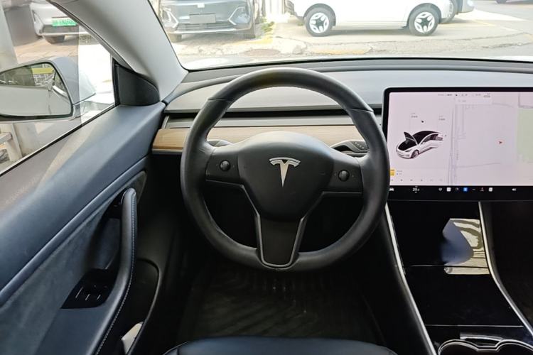 Used Tesla Model 3 2019 Long-Range Rear-Wheel-Drive Version Steering Wheel