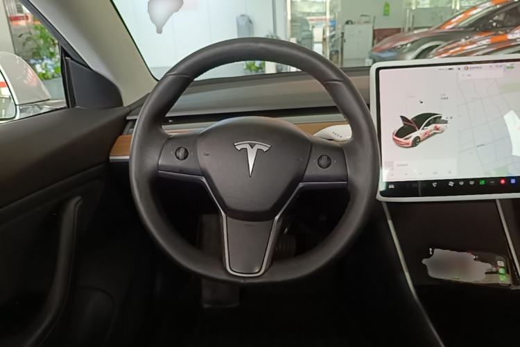 Used Tesla Model 3 2019 Standard Range Rear-Wheel Drive Upgraded Version (60 kWh) Steering Wheel