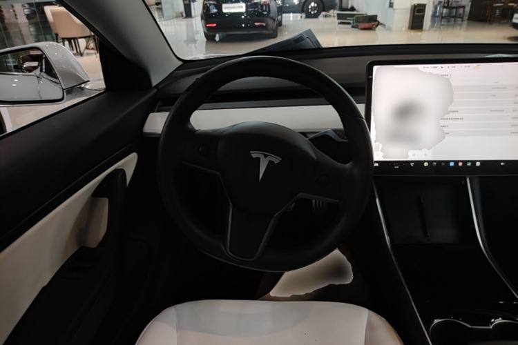 Used Tesla Model 3 2019 Performance High-Performance All-Wheel-Drive Version Steering Wheel