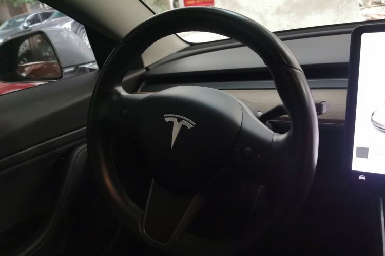 Used Tesla Model 3 2019 Long-Range Rear-Wheel-Drive Version Steering Wheel