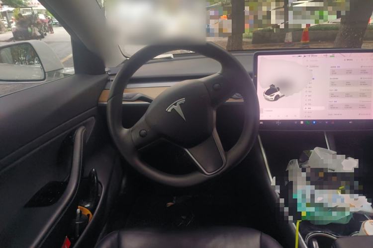 Used Tesla Model 3 2019 Long-Range All-Wheel-Drive Version Steering Wheel
