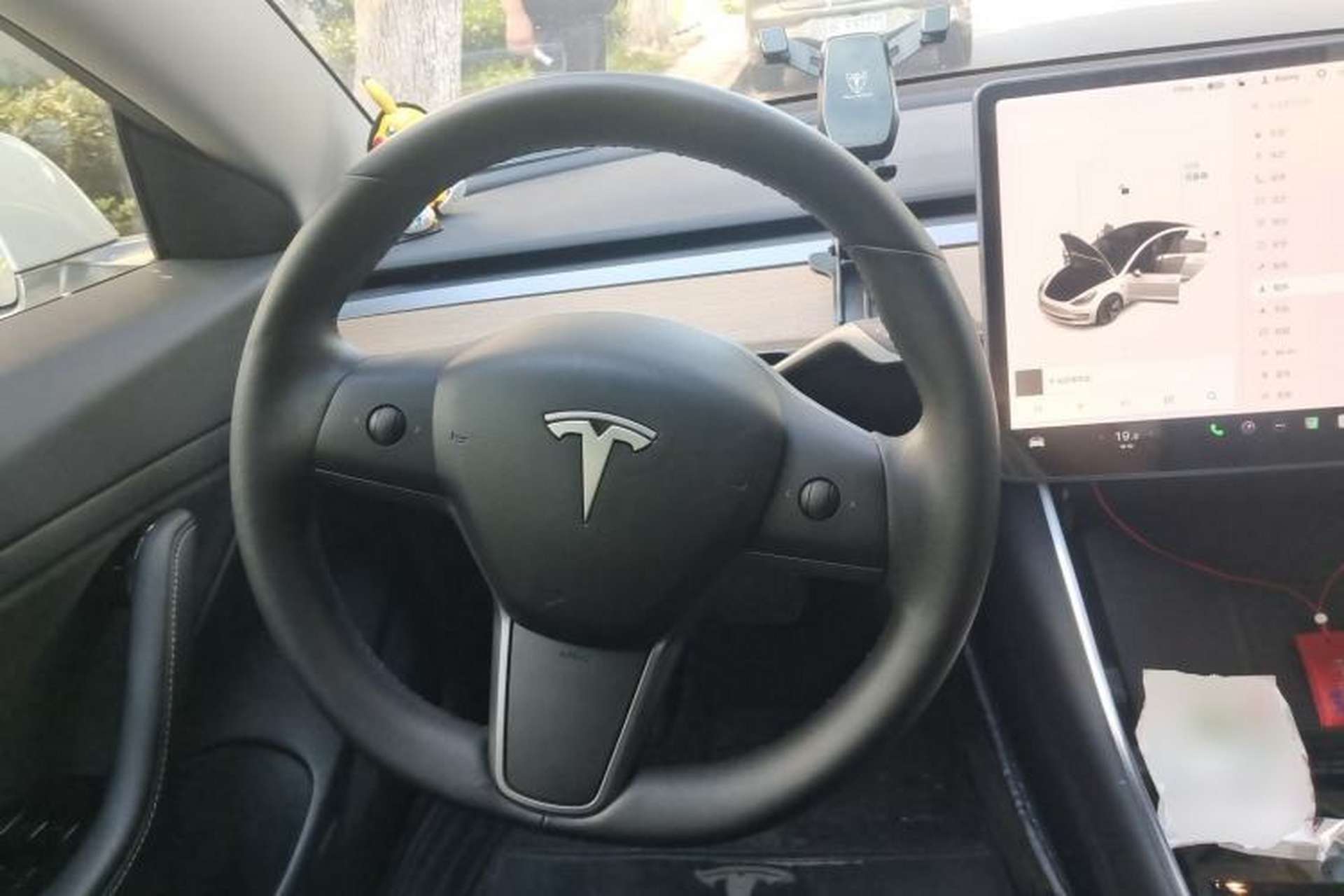 Used Tesla Model 3 2019 Standard Range Rear-Drive Upgraded Version Steering Wheel