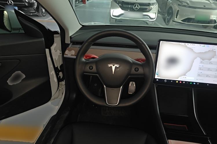 Used Tesla Model 3 2019 Standard Range Rear-Wheel Drive Upgraded Version (60 kWh) Steering Wheel
