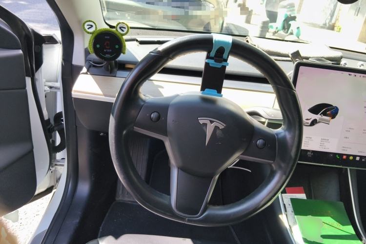 Used Tesla Model 3 2019 Long-Range Rear-Wheel-Drive Version Steering Wheel