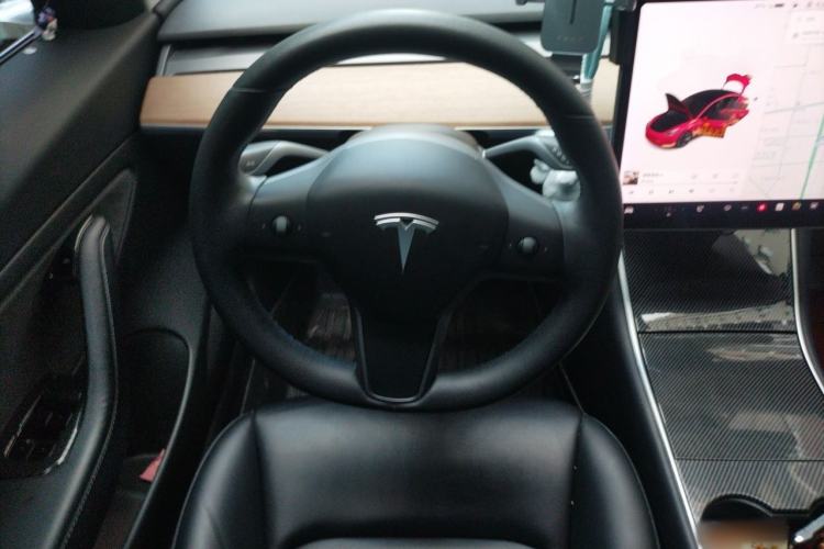 Used Tesla Model 3 2019 Long-Range Rear-Wheel-Drive Version Steering Wheel