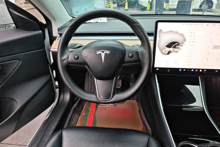 Used Tesla Model 3 2019 Long-Range All-Wheel-Drive Version Steering Wheel