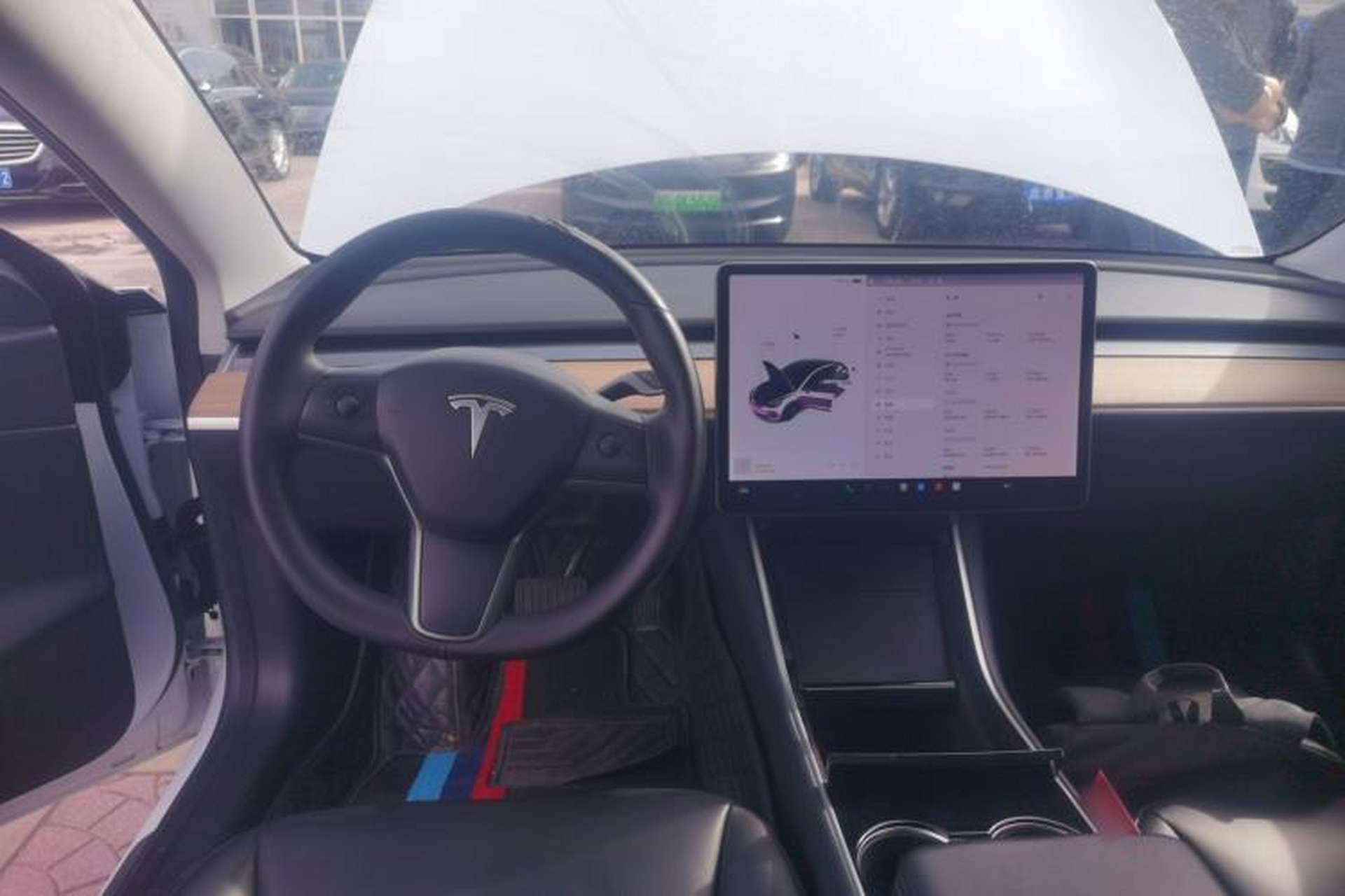 Used Tesla Model 3 2019 Standard Range Rear-Drive Upgraded Version Steering Wheel