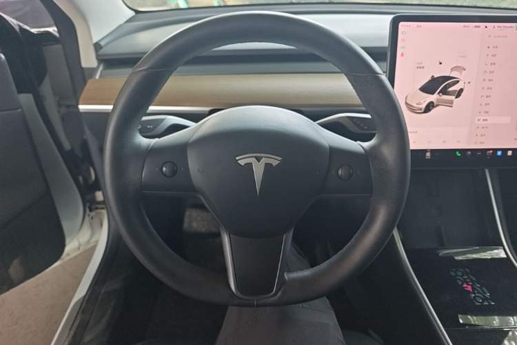 Used Tesla Model 3 2019 Standard Range Rear-Wheel Drive Upgraded Version (60 kWh) Steering Wheel