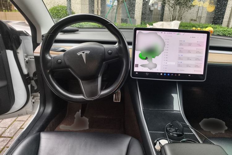 Used Tesla Model 3 2019 Long-Range Rear-Wheel-Drive Version Steering Wheel