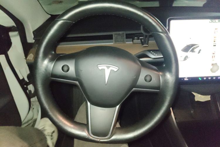 Used Tesla Model 3 2019 Long-Range Rear-Wheel-Drive Version Steering Wheel