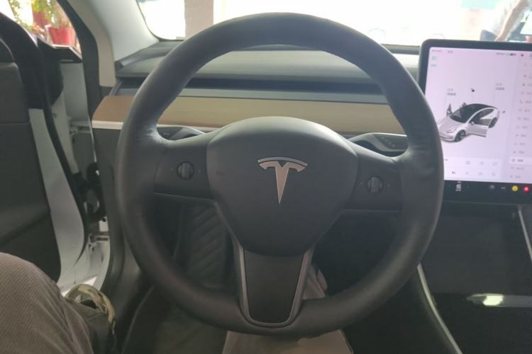 Used Tesla Model 3 2019 Long-Range Rear-Wheel-Drive Version Steering Wheel