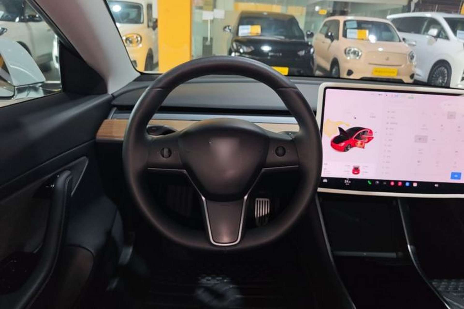 Used Tesla Model 3 2019 Standard Range Rear-Drive Upgraded Version Steering Wheel