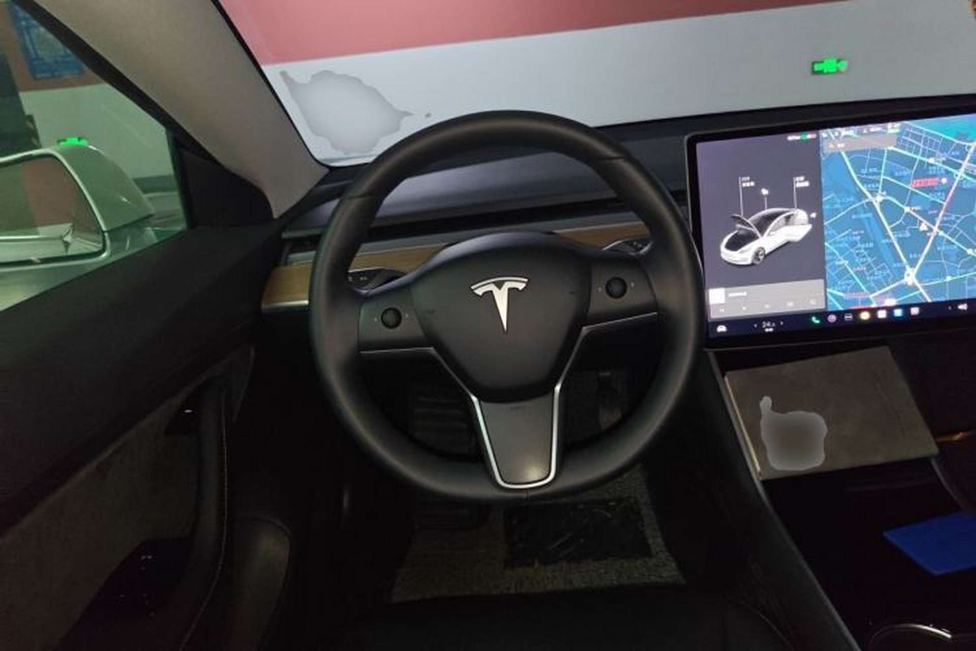 Used Tesla Model 3 2019 Standard Range Rear-Wheel Drive Upgraded Version (60 kWh) Steering Wheel