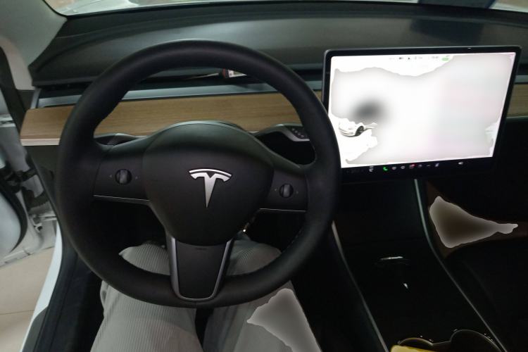Used Tesla Model 3 2019 Standard Range Rear-Wheel Drive Upgraded Version (52 kWh) Steering Wheel