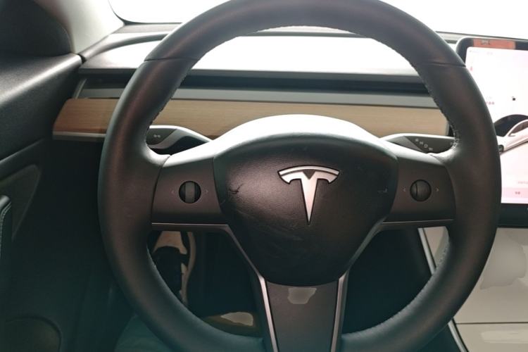 Used Tesla Model 3 2019 Long-Range Rear-Wheel-Drive Version Steering Wheel