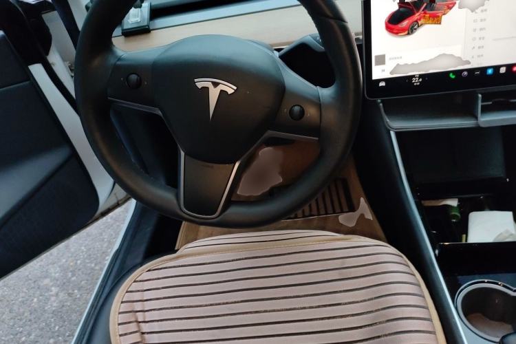 Used Tesla Model 3 2019 Standard Range Rear-Wheel Drive Upgraded Version (60 kWh) Steering Wheel