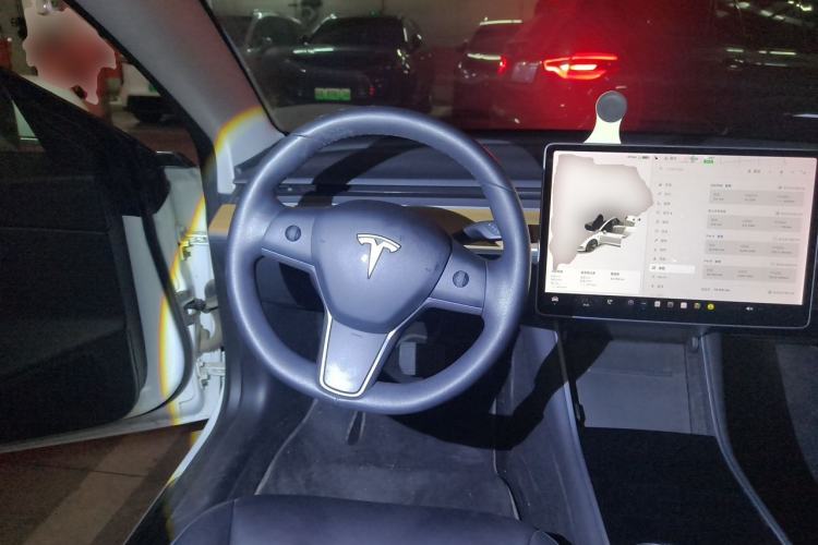 Used Tesla Model 3 2019 Long-Range All-Wheel-Drive Version Steering Wheel