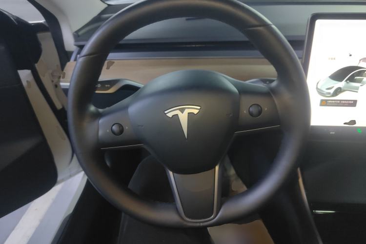 Used Tesla Model 3 2019 Standard Range Rear-Wheel Drive Upgraded Version (60 kWh) Steering Wheel