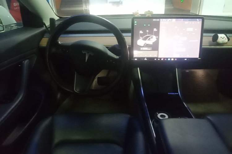 Used Tesla Model 3 2019 Long-Range Rear-Wheel-Drive Version Steering Wheel