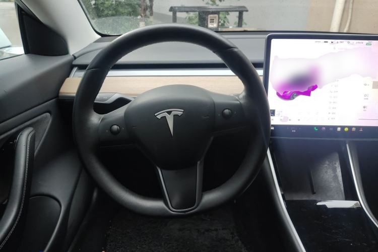 Used Tesla Model 3 2019 Standard Range Rear-Wheel Drive Upgraded Version (52 kWh) Steering Wheel