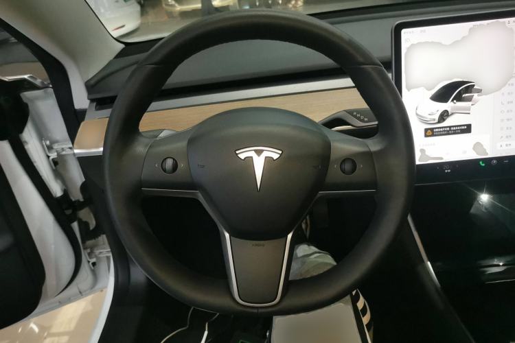 Used Tesla Model 3 2019 Long-Range All-Wheel-Drive Version Steering Wheel