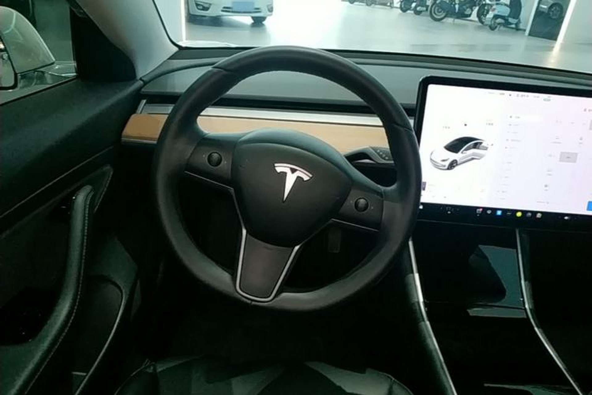 Used Tesla Model 3 2019 Standard Range Rear-Drive Upgraded Version Steering Wheel