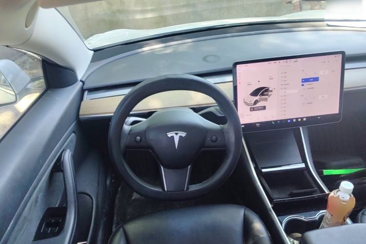 Used Tesla Model 3 2019 Standard Range Rear-Wheel Drive Upgraded Version (52 kWh) Steering Wheel