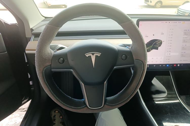 Used Tesla Model 3 2019 Long-Range Rear-Wheel-Drive Version Steering Wheel