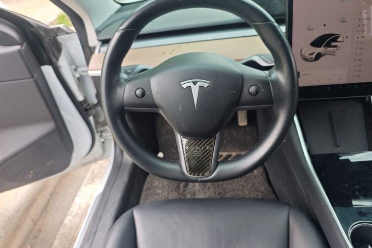 Used Tesla Model 3 2019 Long-Range Rear-Wheel-Drive Version Steering Wheel