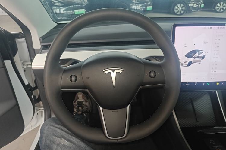 Used Tesla Model 3 2019 Standard Range Rear-Wheel Drive Upgraded Version (60 kWh) Steering Wheel