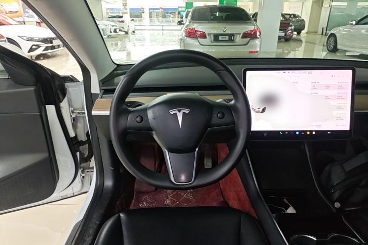 Used Tesla Model 3 2019 Standard Range Rear-Wheel Drive Upgraded Version (60 kWh) Steering Wheel