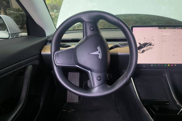 Used Tesla Model 3 2019 Long-Range Rear-Wheel-Drive Version Steering Wheel