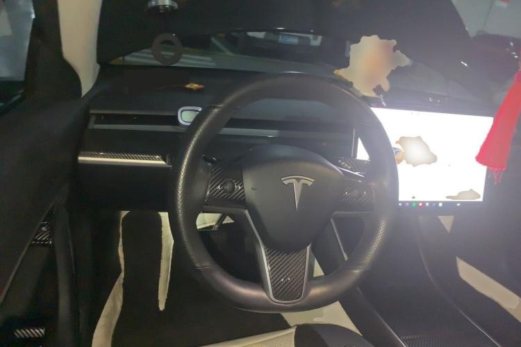 Used Tesla Model 3 2019 Long-Range Rear-Wheel-Drive Version Steering Wheel