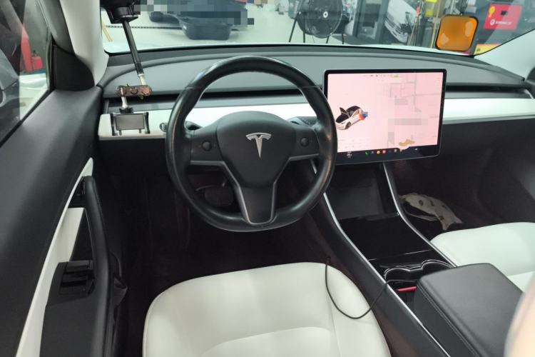 Used Tesla Model 3 2019 Long-Range Rear-Wheel-Drive Version Steering Wheel