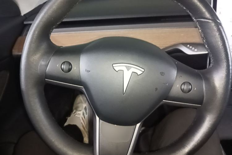 Used Tesla Model 3 2019 Long-Range Rear-Wheel-Drive Version Steering Wheel