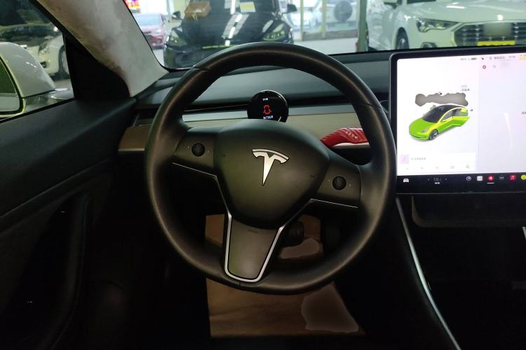 Used Tesla Model 3 2019 Standard Range Rear-Wheel Drive Upgraded Version (60 kWh) Steering Wheel
