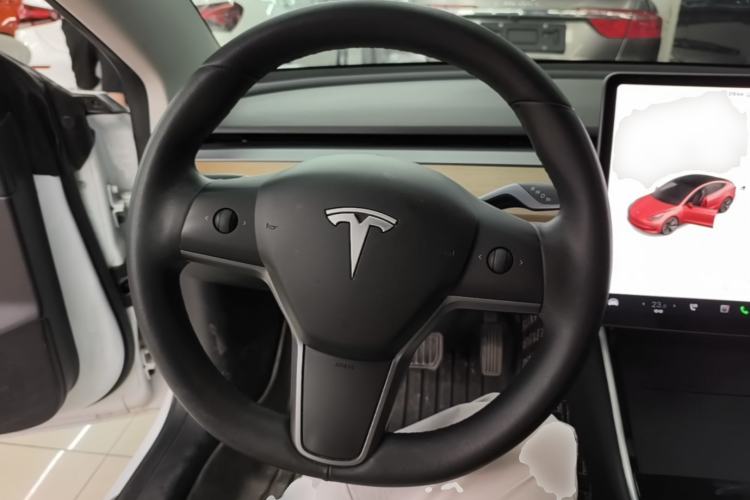Used Tesla Model 3 2019 Standard Range Rear-Wheel Drive Upgraded Version (60 kWh) Steering Wheel