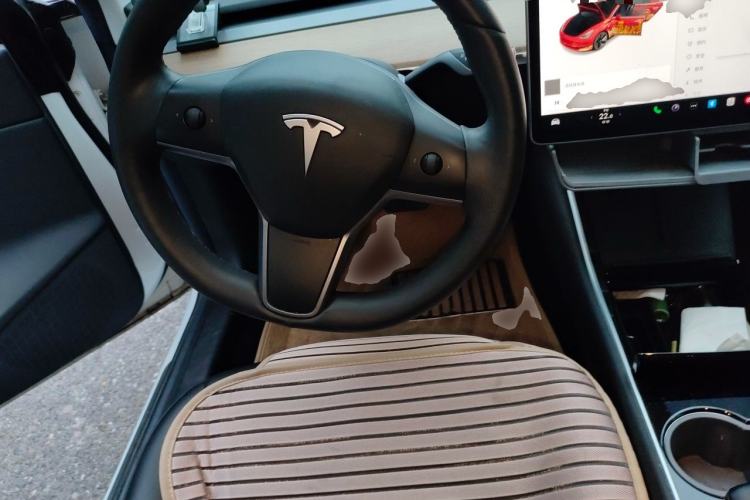Used Tesla Model 3 2019 Standard Range Rear-Wheel Drive Upgraded Version (60 kWh) Steering Wheel