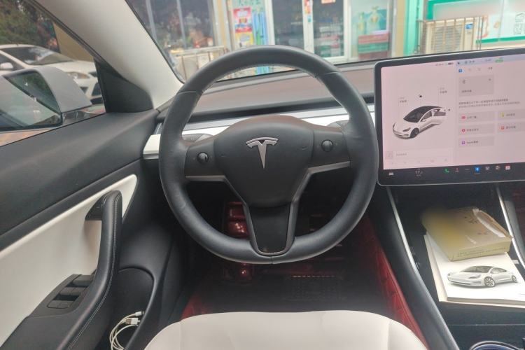 Used Tesla Model 3 2019 Standard Range Rear-Wheel Drive Upgraded Version (60 kWh) Steering Wheel