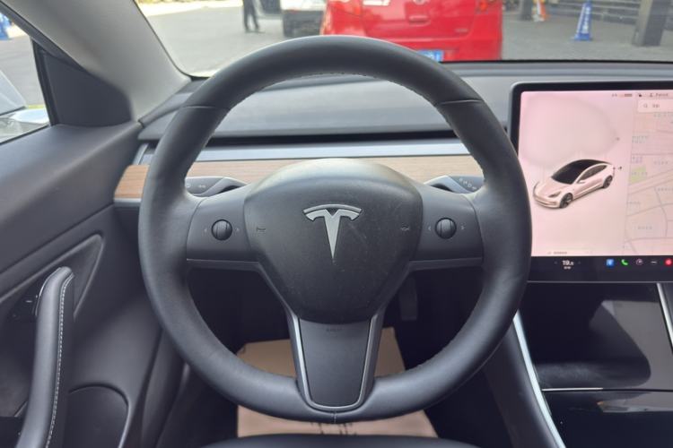 Used Tesla Model 3 2019 Standard Range Rear-Wheel Drive Upgraded Version (52 kWh) Steering Wheel