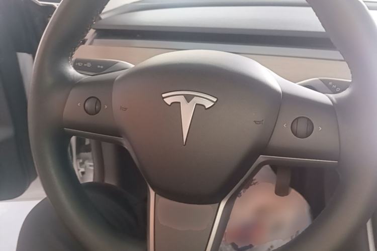Used Tesla Model 3 2019 Long-Range Rear-Wheel-Drive Version Steering Wheel