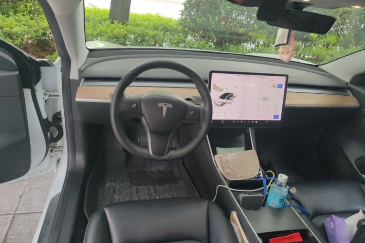 Used Tesla Model 3 2019 Standard Range Rear-Wheel Drive Upgraded Version (60 kWh) Steering Wheel